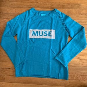 Zadig & Voltaire Turquoise Cachemire Sweater Small
